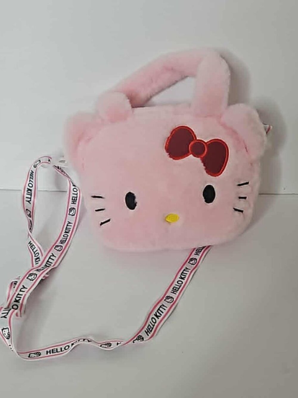 Sanrio Hello Kitty Plush Crossbody Bag